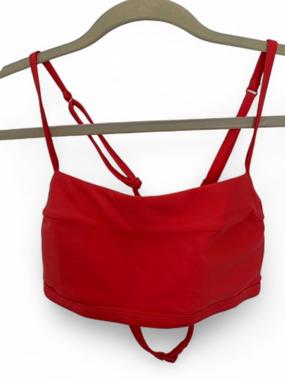 Prana Lurisia Red Strappy Swim Top